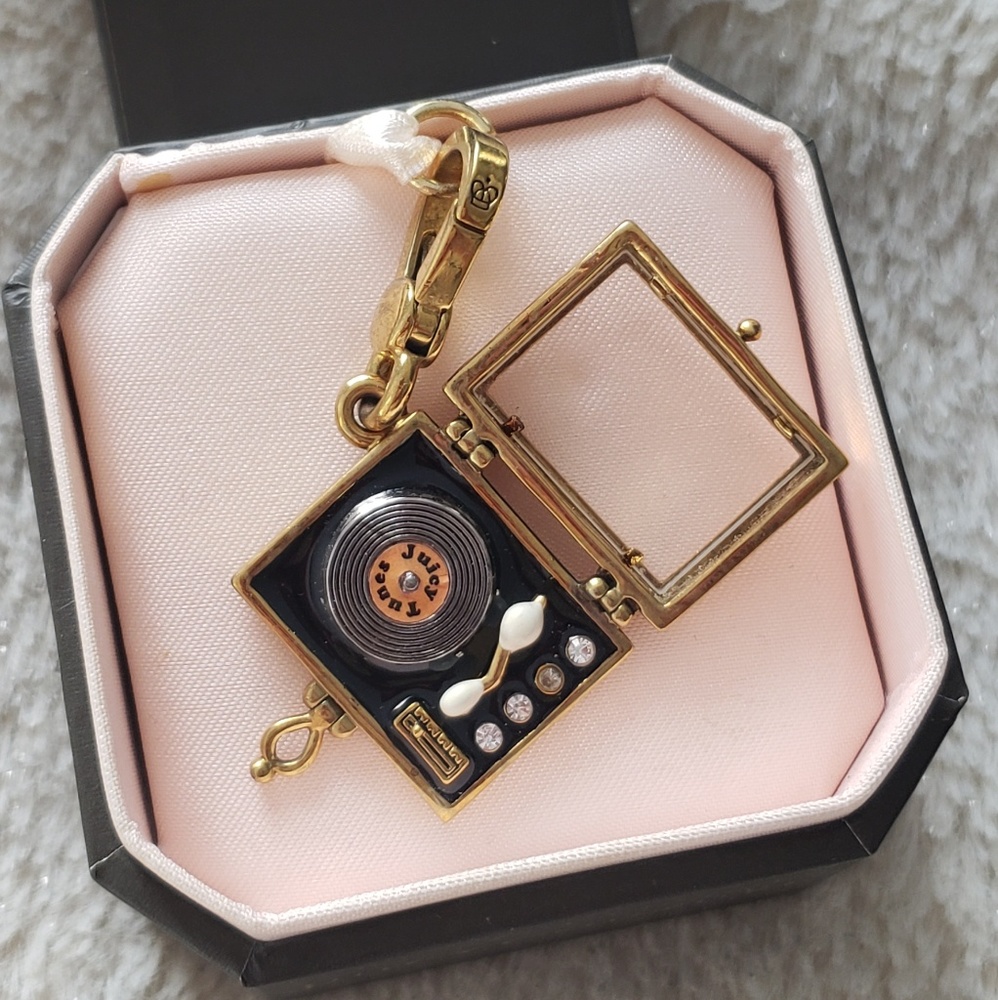 Juicy Couture Record Player Jewelry Charm